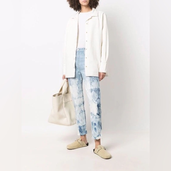 FRAME patchwork-design denim jeans new with tags - Picture 2 of 12